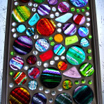 Mere Cast Glass applique artwork